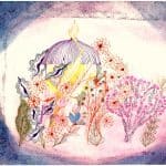 TEEHAUS 2 (Tusche / Aquarell auf Papier, 39 x 29)